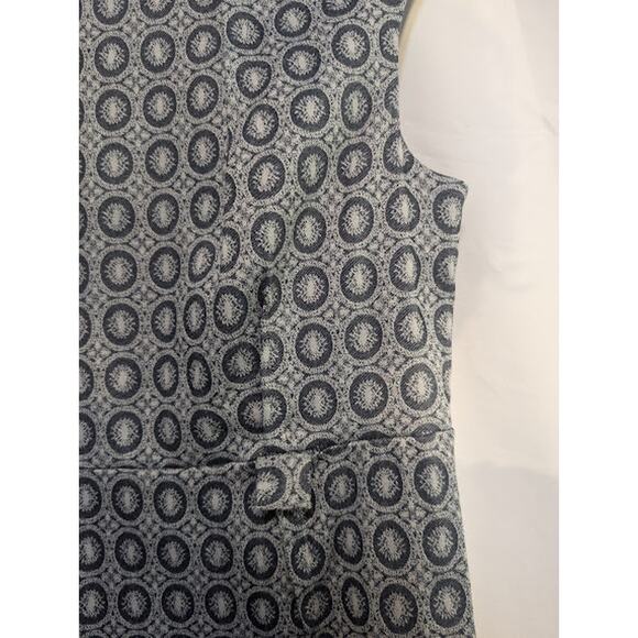 SOHO Apparel LTD. dress size 10 navy/white sleeveless girlboss RetroGlam - Picture 2 of 8